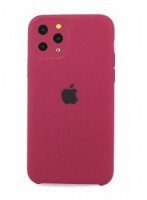 Накладка для i-Phone 13 Pro Max Silicone icase под оригинал, камера закрыта №54 фруктово-розовая