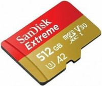 micro SDXC карта памяти Sandisk Extreme 512GB 190MB/s UHS-I (SDSQXAV-512G-GN6MN)