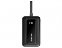 Powerbank Anker Zolo (1688) 10000mAh 30W 1USB/1C с проводом Type-C черный