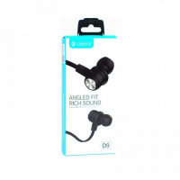 Наушники с микрофоном Celebrat D9 1.2м плоские черные