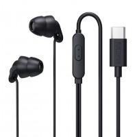 Наушники с микрофоном Remax wired sleep earphones RM-518a Type-C чёрные