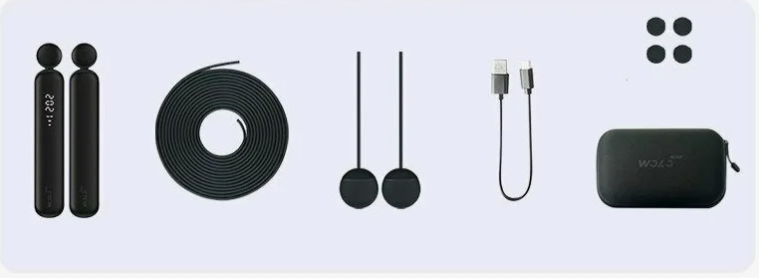 Умная скакалка Xiaomi WOLONOW Intelligent Rope Skipping черная