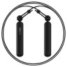 Умная скакалка Xiaomi WOLONOW Intelligent Rope Skipping черная