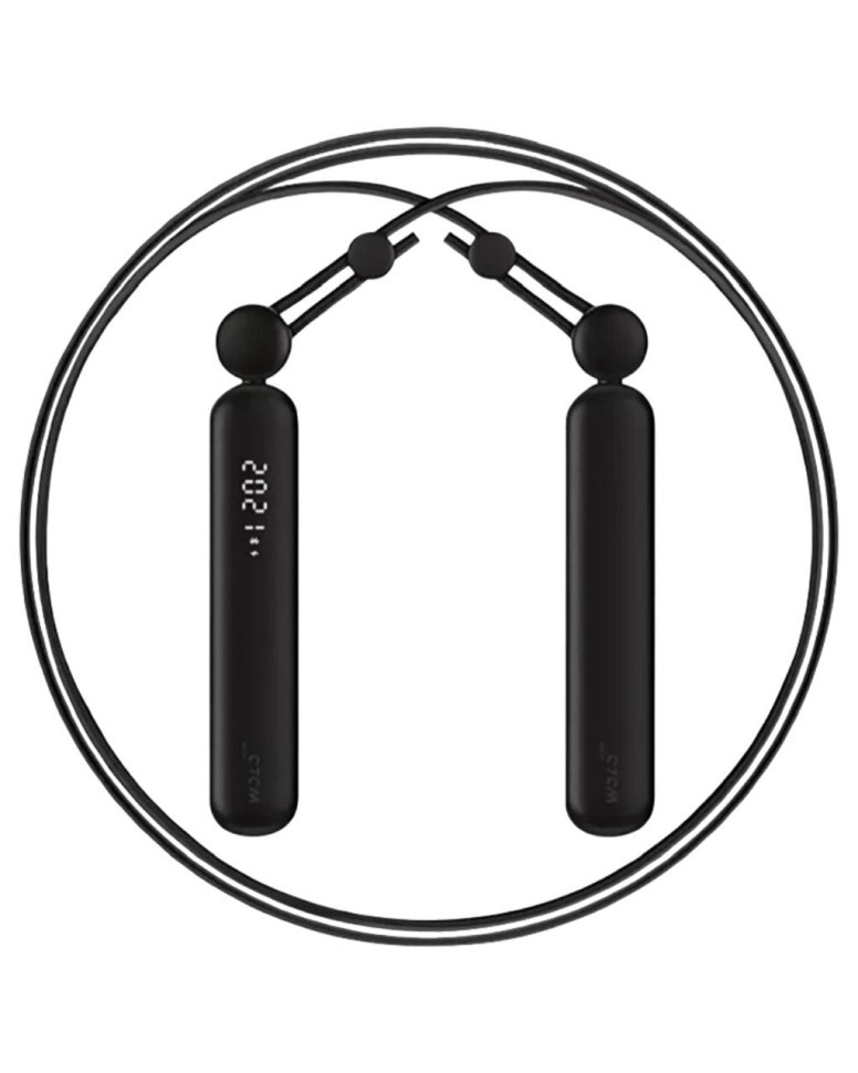 Умная скакалка Xiaomi WOLONOW Intelligent Rope Skipping черная