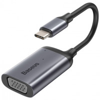 Переходник Baseus Type-C на 1C/VGA (CAHUB-O0G) серый