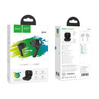 Беспроводные наушники TWS Hoco ES34 BT5.0/55mAh (400mAh)/5ч черные