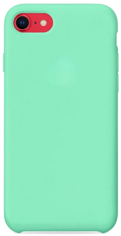 Чехол-накладка  i-Phone 6/6s Silicone icase  №50 бледно-бирюзовая