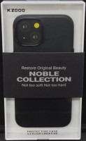 Накладка для i-Phone 14 Plus K-Doo Noble кожаная черная