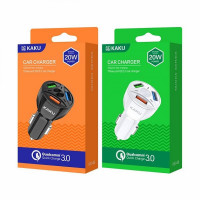 Автомобильное заряд. устр. Kaku KSC-486 3USB QC3.0 20W белое