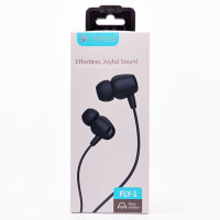 Наушники с микрофоном Celebrat FLY-1 1.2м черные