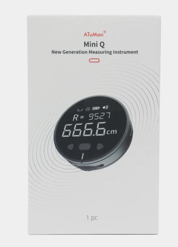 Умная рулетка Xiaomi Duka Small Q Ruler чёрная