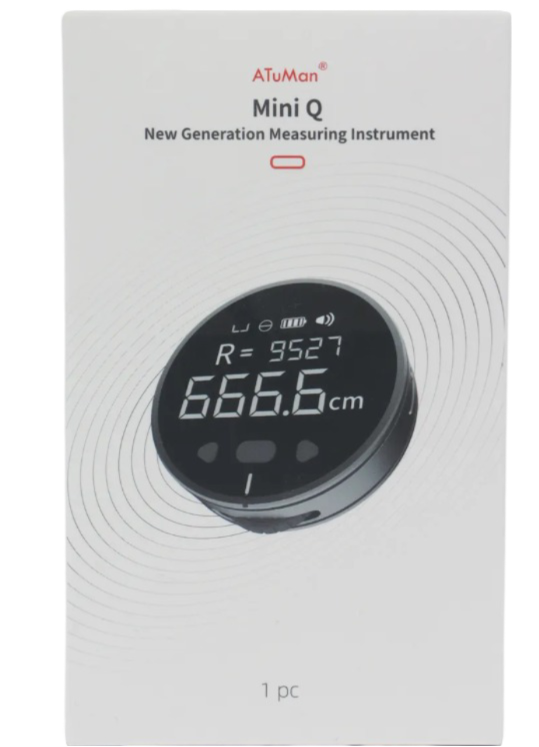 Умная рулетка Xiaomi Duka Small Q Ruler чёрная