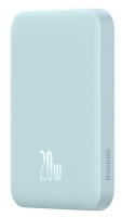 Powerbank с беспроводной зарядкой Baseus Magnetic Wireless 10000mAh 20W (PPCX110103) синий