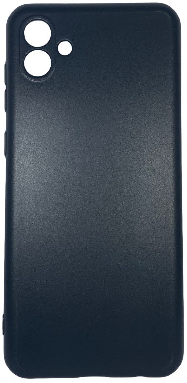 Чехол-накладка для Samsung Galaxy A04 4G силикон матовый чёрный