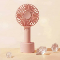Вентилятор портативный Xiaomi Solove N9 (с док-станцией) розовый