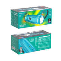 Bluetooth колонка Borofone BR7 Empyreal sports IPX5 TWS V5.0 бирюзовый