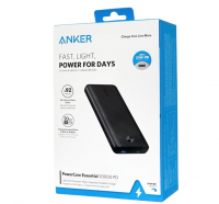 Powerbank Anker PowerCore Essential (A1287) 20000mAh 1USB/1C черный