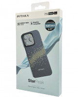 Накладка для i-Phone 15 Pro 6.1&quot; Pitaka Magez Case 4 Aramid Fiber Milky Way