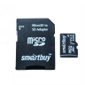 micro SDXC карта памяти Smartbuy 64GB U3 V30 A1 Advanced R/W up to 90/55 с адапт (SB64GBSDU1A-AD)