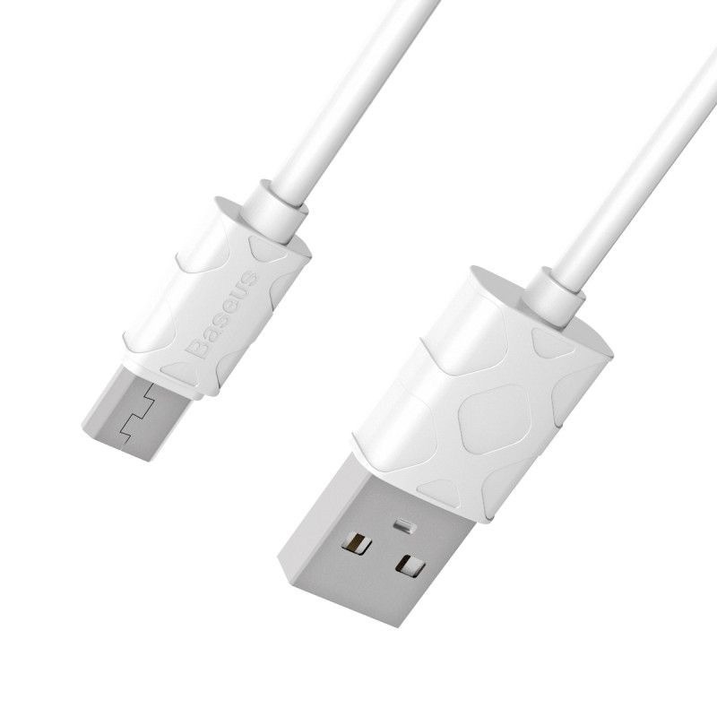 Usb Кабель-зарядка Micro Baseus Yaven 2.1A 1м (CAMUN-02) белый Usb Кабель-зарядка Micro Baseus Yaven 2.1A 1м (CAMUN-02) белый