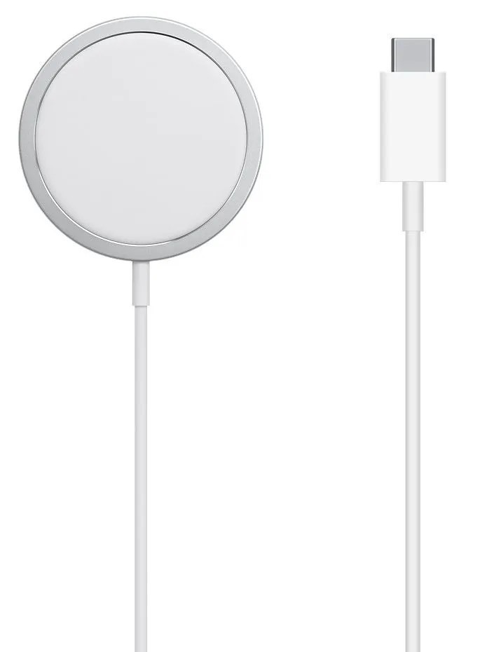Беспроводное зарядное устройство Apple Magsafe Charger белое