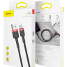 Usb Кабель-зарядка TYPE-C Baseus Cafule 3A 1м (CATKLF-B91) красно-черный