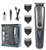 Машинка для стрижки VGR Voyager V-105 5в1 Professional Grooming Kit черная