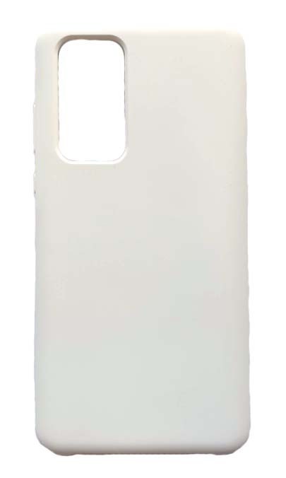 Накладка для Huawei P40 Silicone cover белая