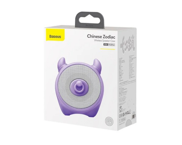 Bluetooth колонка Baseus Cow E06 IP55 V5.0 (NGE06-05) фиолетовая