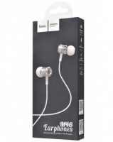 Стереонаушники Hoco M46 с микрофоном серебристые