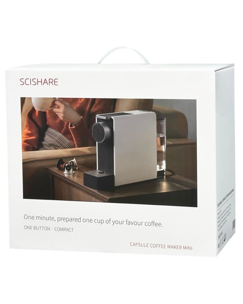 Кофемашина Xiaomi Scishare Capsule Coffee Machine Mini (S1201) серая