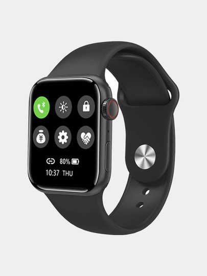 Смарт-часы WearFit MI6 Mini 38мм черные