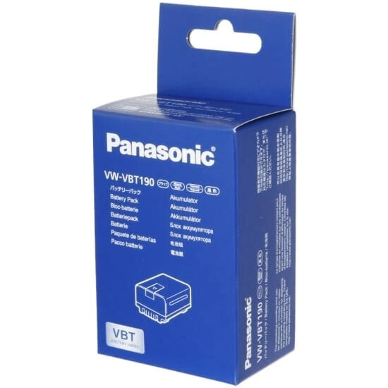 Аккумулятор для видеокамеры Panasonic VW-VBT190E-K