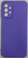 Накладка для Samsung Galaxy A23 4G силикон матовый фиолетовый