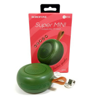 Bluetooth колонка Borofone BR10 Joyful shine sports IPX5 TWS V5.0 зелёный