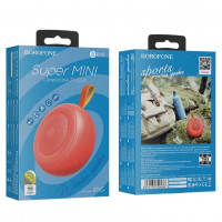 Bluetooth колонка Borofone BR10 BT5.0/500mAh/5ч/5Вт/MicroSD/TF оранжевая