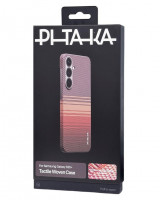 Накладка для Samsung Galaxy S25+ Pitaka Tactile Woven Case (Sunset)