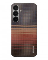 Накладка для Samsung Galaxy S25+ Pitaka Tactile Woven Case (Sunset)