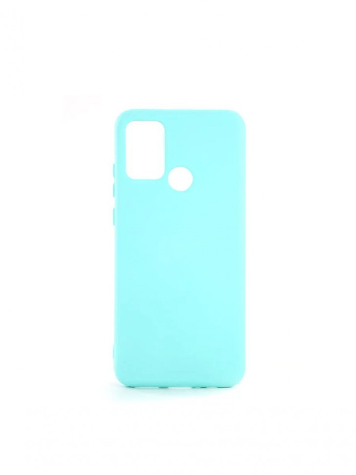 Накладка для Huawei Honor 9A Silicone cover голубая