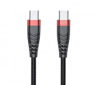 Usb Кабель-зарядка Type-C на Type-C EOFE CC31 65W 1м черный