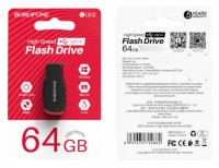 USB флеш накопитель Borofone UD2 64GB черный