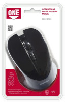 Мышь беспроводная Smartbuy ONE 340AG USB/DPI 800-1200-1600/4 кнопки/1AA черная (SBM-340AG-K)