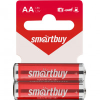 Батарейка алкалиновая Smartbuy LR6/2SB (60/600) (SBBA-2A02SB)