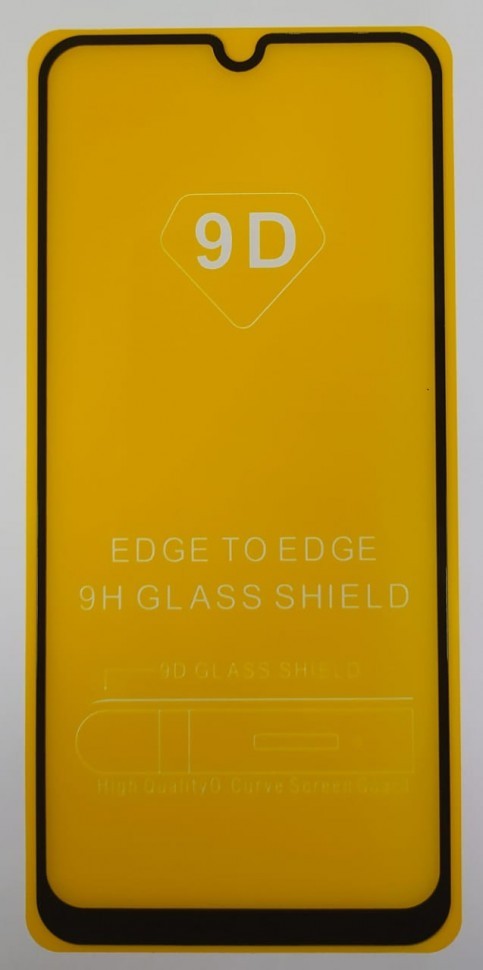 Защитное стекло для Samsung Galaxy F41/A20/A50 9D черное