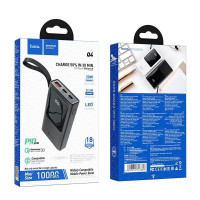 Powerbank Hoco Q4 1USB (22.5W) 1USB-C (20W) 10000mAh черный