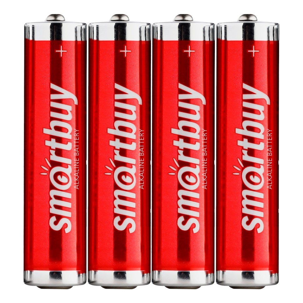 Батарейка алкалиновая Smartbuy LR6/4SB (60/720) (SBBA-2A04SB)