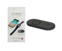 Док-станция универсальная COTEetCI WS-7 10W 2in1 черная