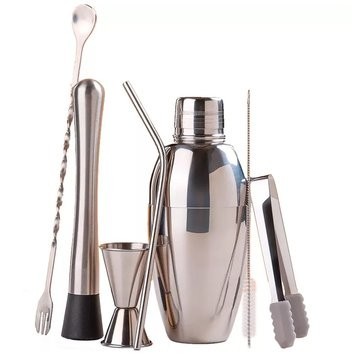 Коктейльный набор Xiaomi Circle Joy Coktail Shaker Bar Set 7 in 1 CJ-CSB01