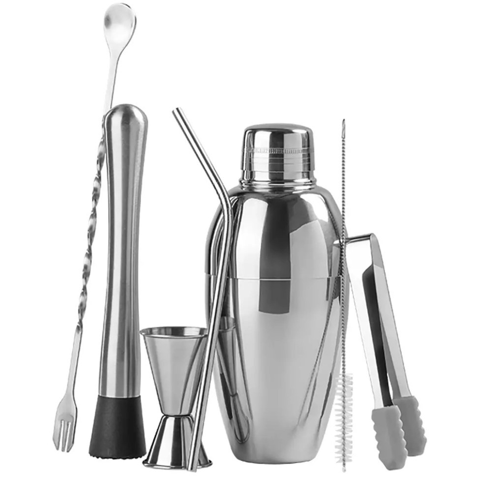 Коктейльный набор Xiaomi Circle Joy Coktail Shaker Bar Set 7 in 1 CJ-CSB01
