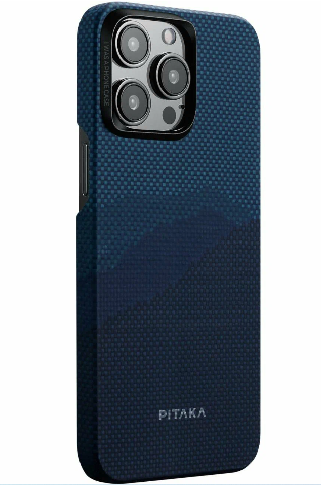 Накладка для i-Phone 15 Pro 6.1 Pitaka MagezCase4 Aramid Fiber 1500D За горизонтом(Over the Horizon)